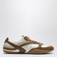 Miu Miu Gymnasium Sneakers Talc/Cinnamon In Technical Fabric And Suede