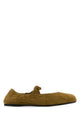 Miu Miu Olive Green Suede Ballerinas