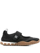 Miu Miu Tyre Technical Fabric And Suede Ballerinas