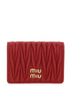 Miu Miu Matelassé Leather Wallet