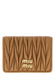 Miu Miu Matelassé Leather Wallet
