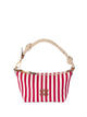 Miu Miu Cotton And Leather Pouch