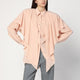 Stella Mccartney Pink Silk Shirt