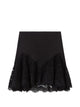 Stella Mccartney Lace Trimmed Skirt