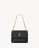 Saint Laurent Black Leather Medium Niki Shoulder Bag