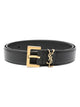 Saint Laurent Cassandre Leather Belt