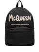 Alexander Mcqueen Black Canvas Metropolitan Backpack