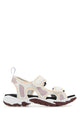 Mcq Multicolor Fabric S10 Striae Sandals