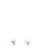Saint Laurent Asymmetric Earrings Cassandre