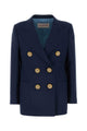 Valentino Garavani Navy Blue Wool Blazer