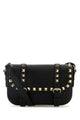 Valentino Garavani Black Leather Rockstud Crossbody Bag