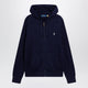 Polo Ralph Lauren Navy Blue Cotton Cable-Knit Zip-Up Cardigan
