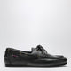 Sebago Owen Black Tumbled Leather Boat Shoes