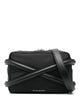 Alexander Mcqueen Black Nylon Harness Crossbody Bag