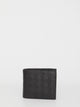 Bottega Veneta Black Calf Leather Signature Intrecciato Design Bi-Fold Design Two Internal Note Compartments Eight Internal Card Slots Two Internal Slip Pockets Debossed Internal Logo No Fastening This Piec