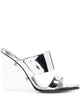Alexander Mcqueen Sandal Fabri.s.leath Mirror Fa