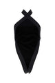 Saint Laurent Black Velvet Bodysuit