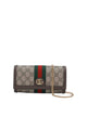 Gucci Brown Ophidia Chain Wallet