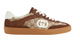 Gucci Gg Fabric And Suede Sneakers