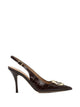 Ferragamo Ferragamo Womens Dark Brown Flats