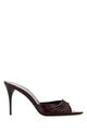 Saint Laurent Vintage Bordeaux Babylone Mule