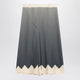 Valentino Blue/Ivory Silk Skirt