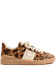 Valentino Garavani Upvillage Animalier-Print Calfskin Sneakers