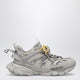 Balenciaga Track Trail Sneakers In Yellow, Purple, Brown And Black