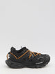 Balenciaga Black Mesh And Rubber Track Trail Sneakers