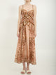 Zimmermann Aster Scarf Midi Dress