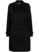 Burberry Black Gabardine Trench Coat