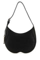 Burberry Black Leather Small Chess Shoulder Bag