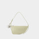 Burberry Pastel Green Leather Knight Small Shoulder Bag