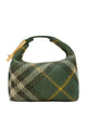 Burberry Embroidered Nylon Mini Peg Handbag