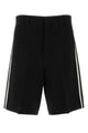 Gucci Black Boucle Bermuda Shorts