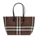 Burberry Ll Medium Shopper Bag - - Synthetic - Brown