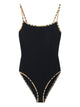 Burberry Check Trim Swimsuit
