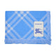 Burberry Mu Bias Tri Bar Scarf - - Wool - Blue
