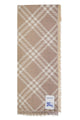 Burberry Scarf Made Of Wool And Silk With Fringes