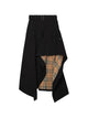 Burberry Black Cotton Skirt