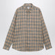 Burberry Beige Check Cotton Shirt