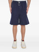 Gucci Navy Blue Poplin Bermuda Shorts