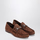 Gucci Horsebit 1953 Brown Suede Loafer