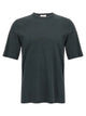 Saint Laurent Logo Embroidery T-Shirt