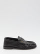Saint Laurent Black Leather Le Loafers Loafers