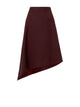 Bottega Veneta Grape Wool Skirt