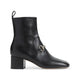 Gucci Black Lady Horsebit Leather Boots