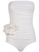 Magda Butrym Flower Waist Onepiece Swimwear