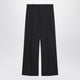 Gucci Charcoal Wool Wide-Leg Pant