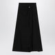 Balenciaga Draped Black Skirt In Crêpe